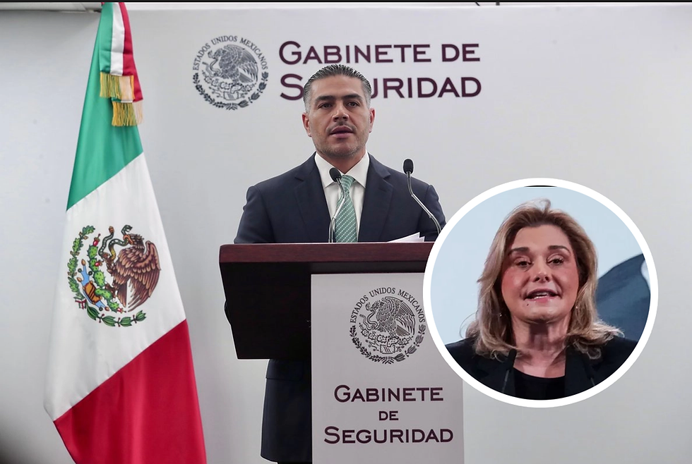 García Harfuch y Maru Campos se reúnen tras polémica por presencia de la CIA en Chihuahua