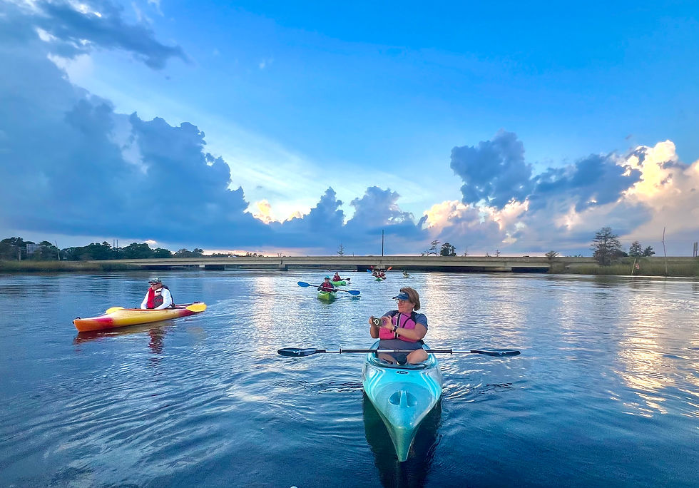 Sunset Tour! Eagles Island Paddle