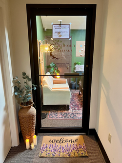 Studio front door... already so welcoming