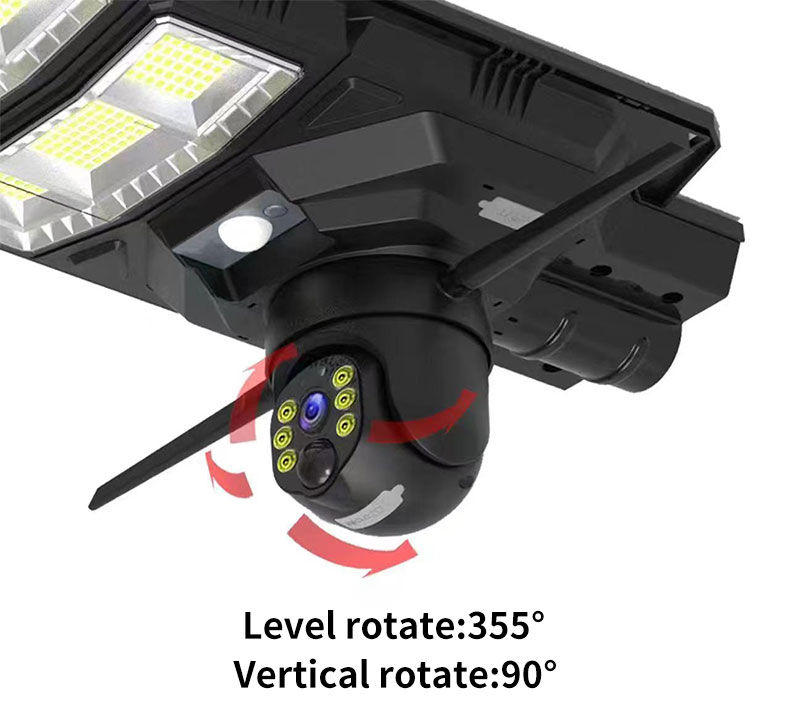 Thumbnail: Dyov 450W CCTV Camera Solar Street Light