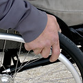 Hand On Wheelchair