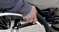 Hand On Wheelchair