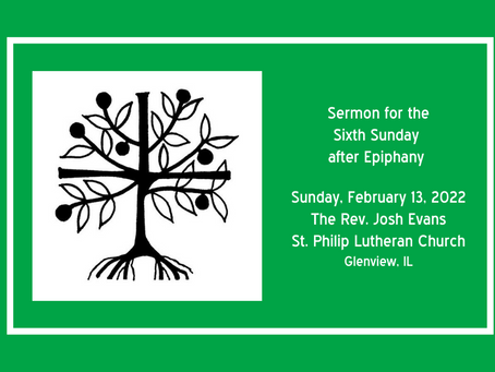 A Sermon for Those Who Are Parched