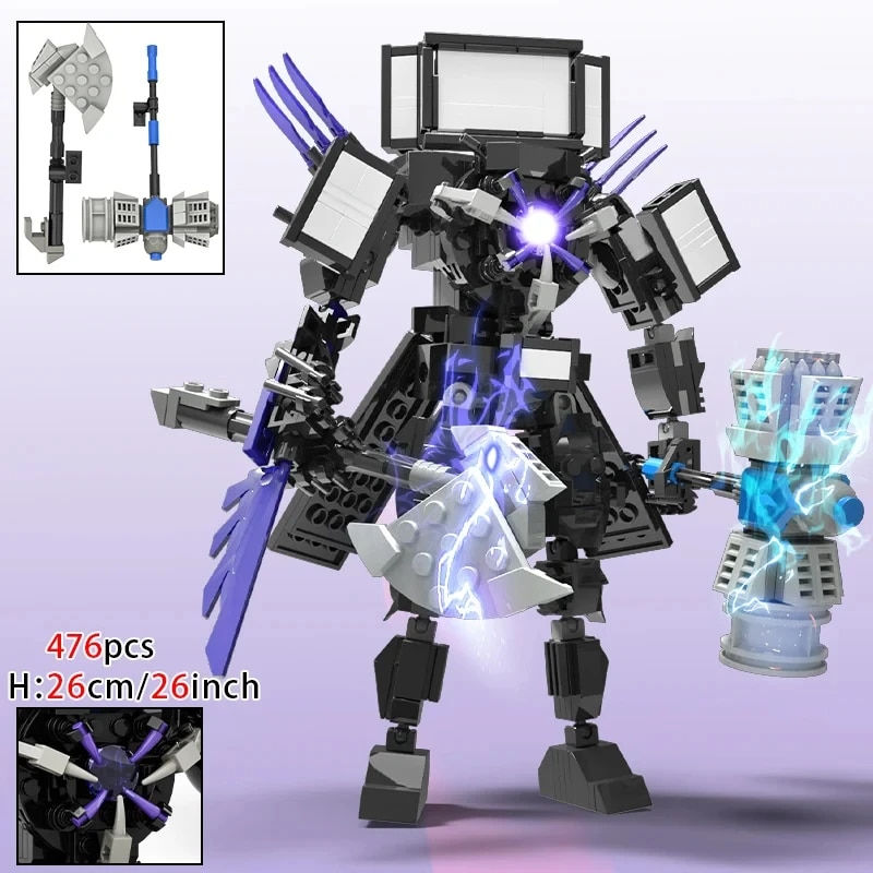 Thumbnail:  Skibidi Toilet titan cinema man and camera titan