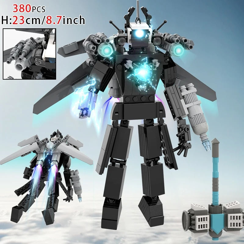 Thumbnail:  Skibidi Toilet titan cinema man and camera titan