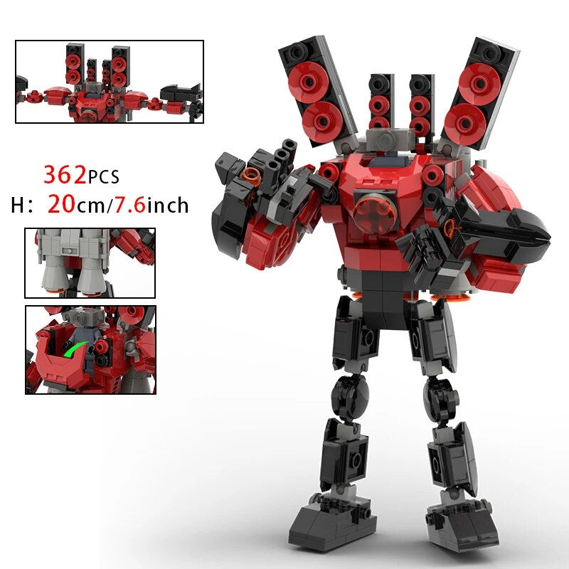 Thumbnail:  Skibidi Toilet titan cinema man and camera titan