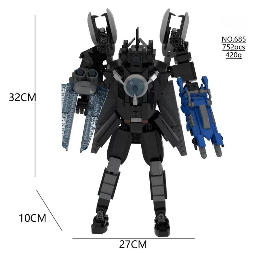 Thumbnail: Skibidi Toilet Building Block Toys for skibidi fans 
