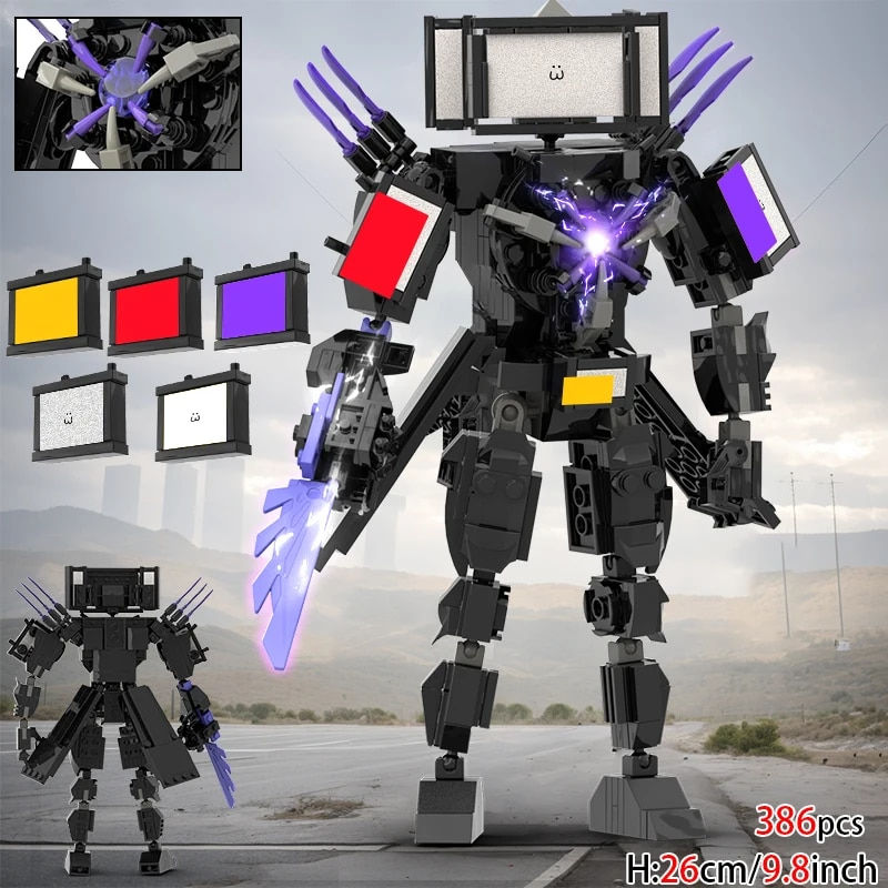 Thumbnail:  Skibidi Toilet titan cinema man and camera titan