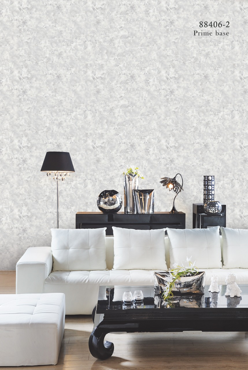 Papel tapiz para paredes color gris marmoleado