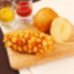 POTATO & MOZZARELLA HOT DOG