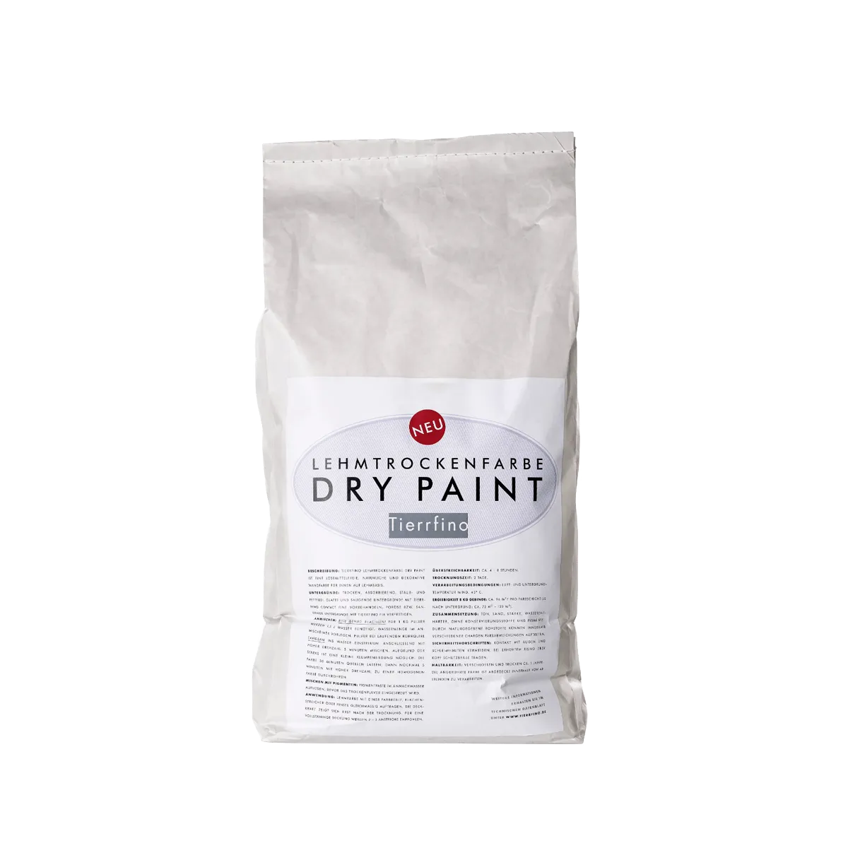 Tierrfino Lehmfarbe DRY PAINT