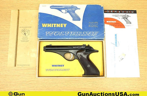 WHITNEY WOLVERINE .22 LR Pist WHITNEY WOLVERINE .22 LR Pistol sold by Gun Auctions USA
