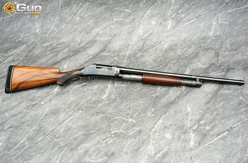 Winchester 1897 12 Ga Pump Action Shotgun sold by Gun Auctions USA