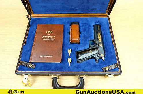 Colt 1911 O.S.S. Commemorative .45 ACP Pistol sold by Gun Auctions USA