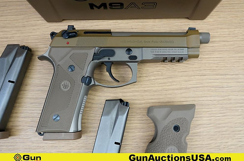 Beretta M9A3 9mm Semi-Auto Pistol sold by Gun Auctions USA