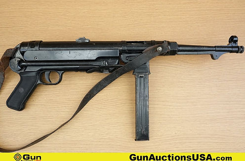 MGC MP40 9mm Non-Firing Replica Pistol sold by Gun Auctions USA