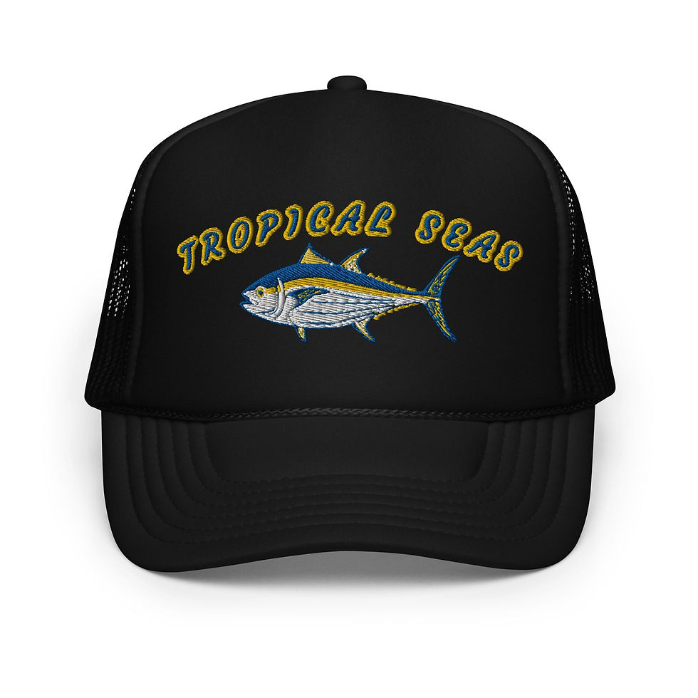 Miniatura: Tropical Seas Tuna Foam trucker hat