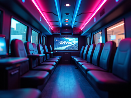 Bring the Fun with Mobile Gaming Bus Rental