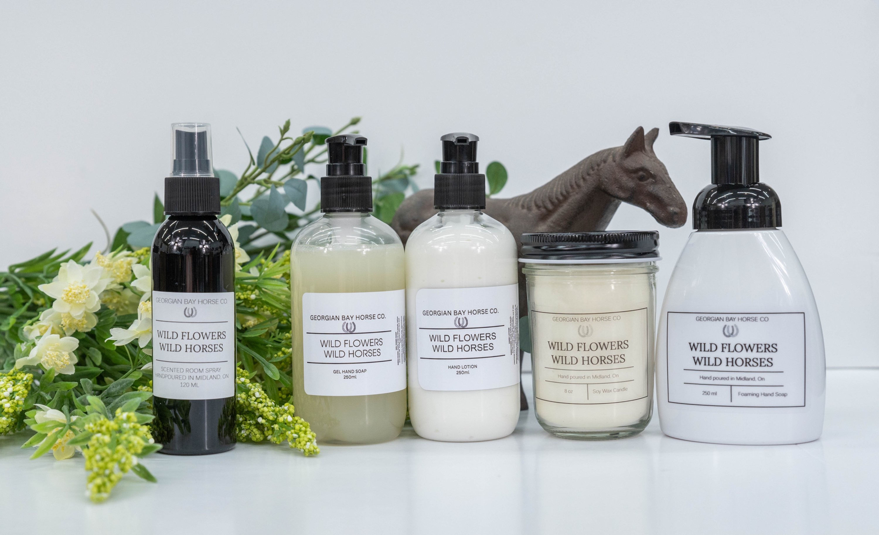 Wild Flowers Wild Horses