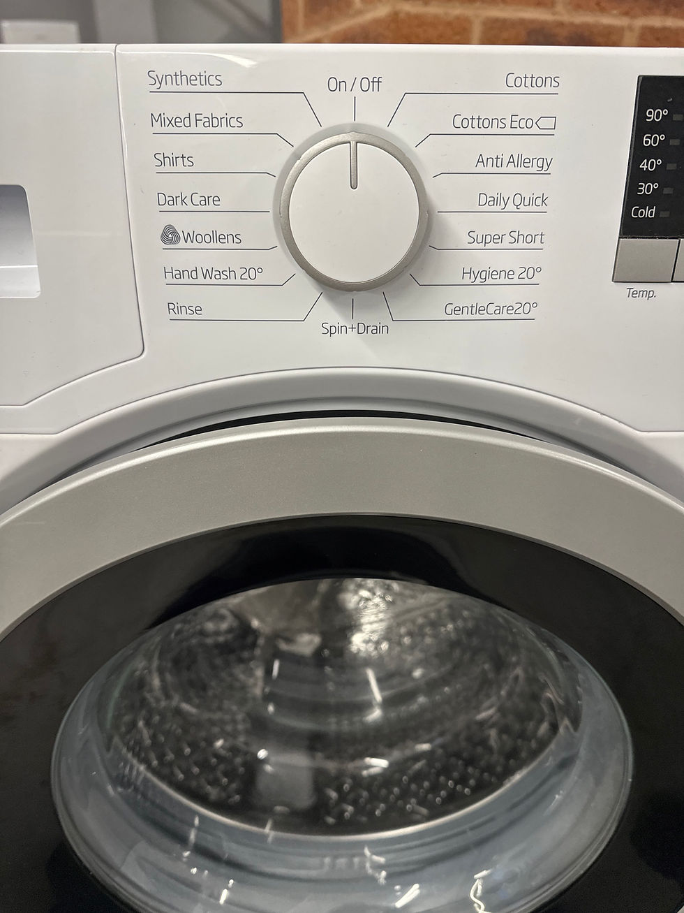 Thumbnail: (104) Beko 8kg 1400 Spin Washing Machine - WX842430W