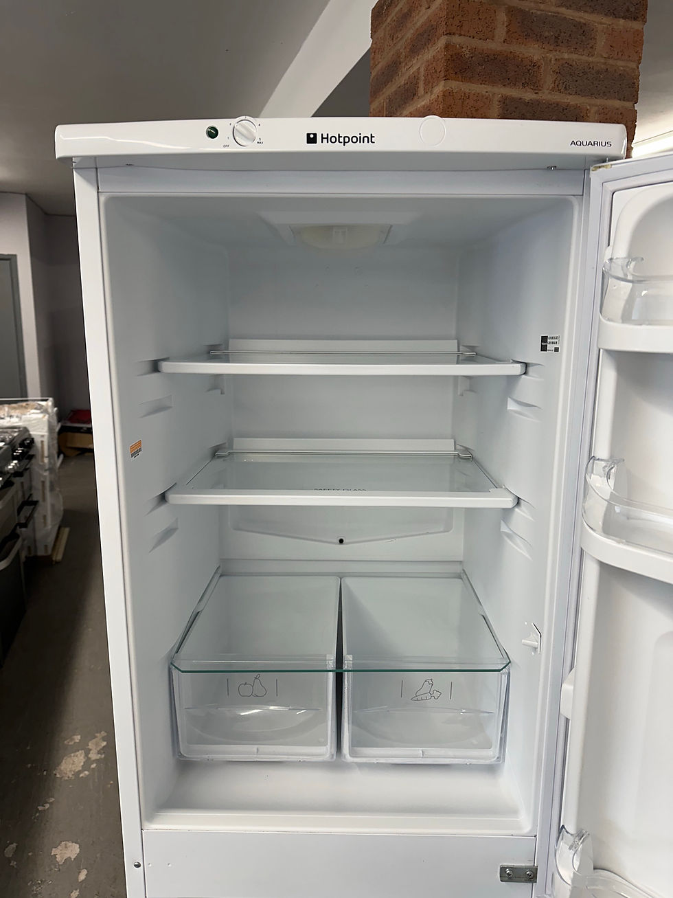 Thumbnail: (694) Hotpoint 50/50 Frost Free  Fridge Freezer - HBNF5517WUK