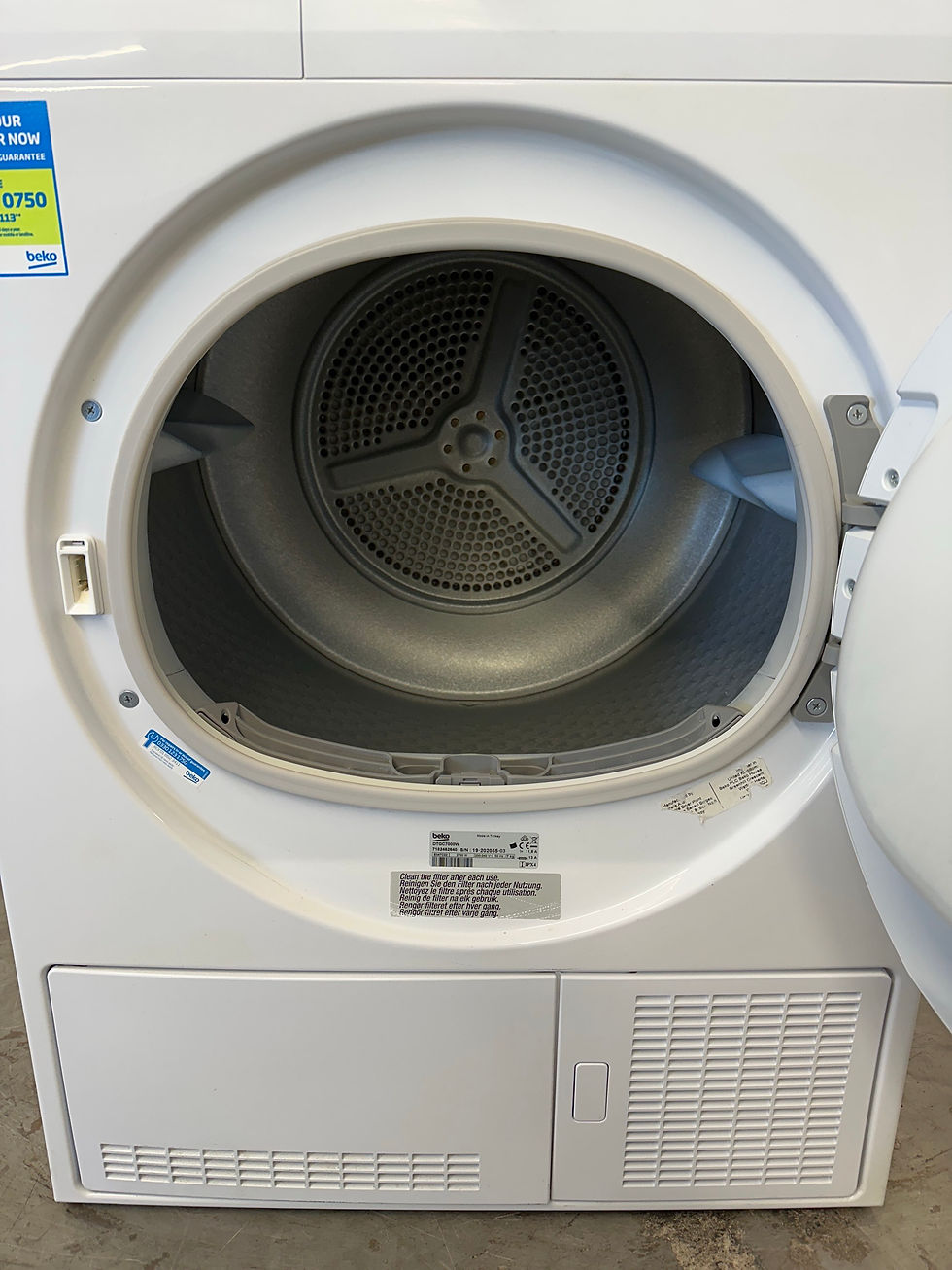 Thumbnail: (533) Beko 7kg Condenser Tumble Dryer - DTGC7000W