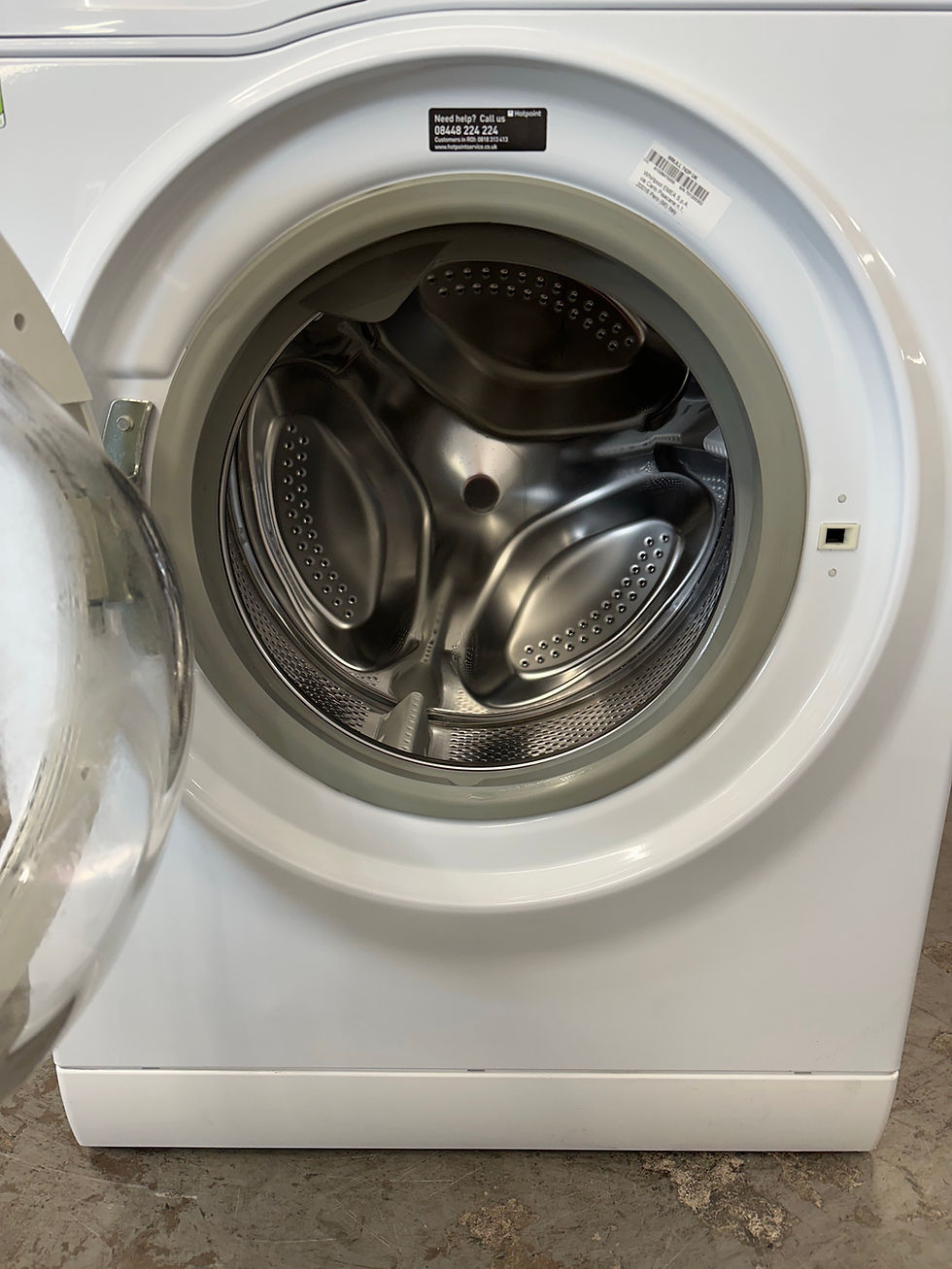 Thumbnail: (178) Hotpoint 7kg 1400 Spin Washing Machine - WMJLL742