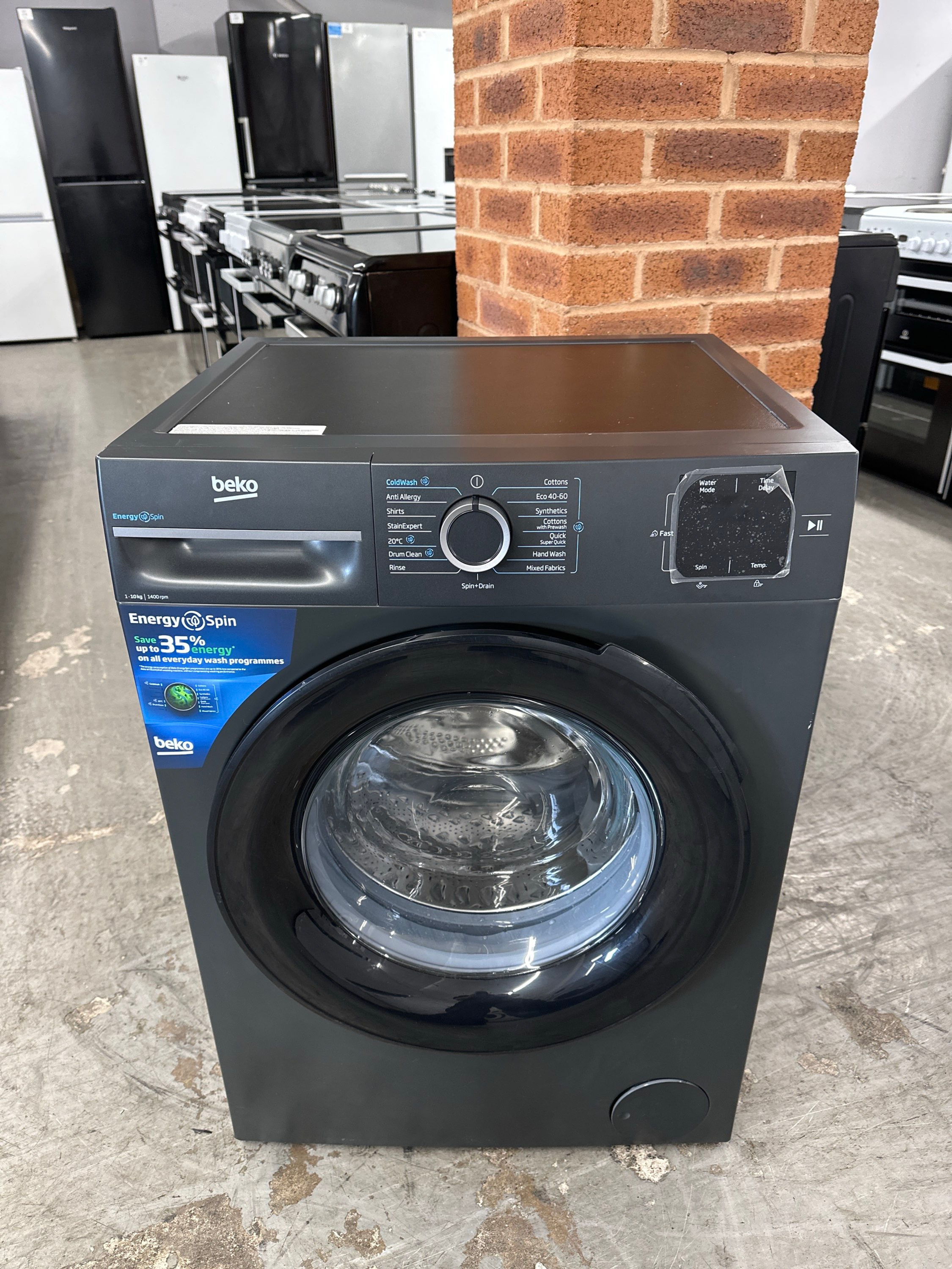 (792) Beko 10kg 1400 Spin Washing Machine - BM3WT31041A