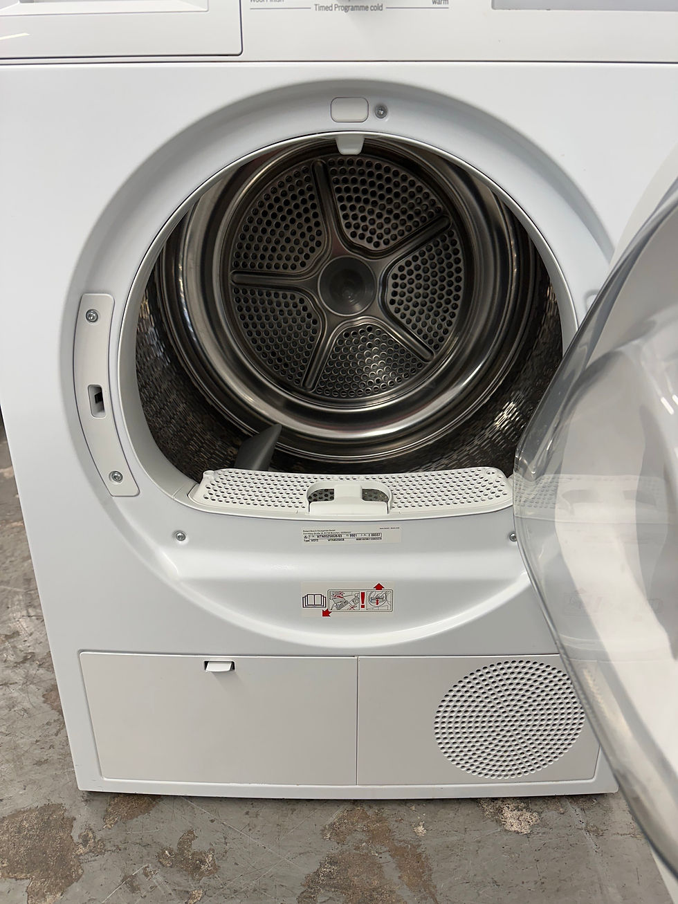 Thumbnail: (591) Bosch 8kg Condenser Tumble Dryer - WTN85250GB/03