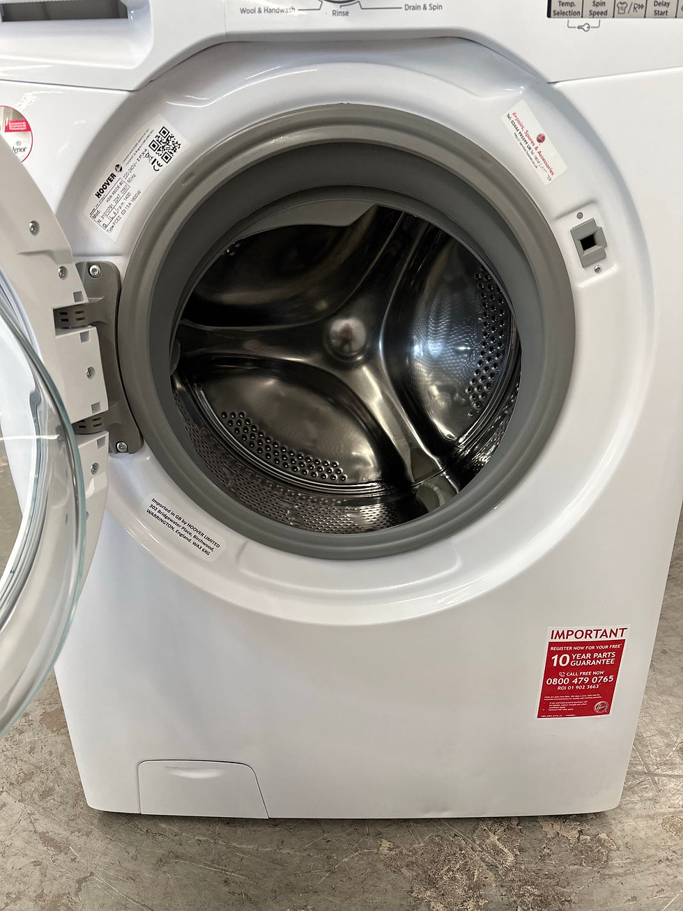 Thumbnail: (705) Hoover 9kg 1400 Spin Washing Machine - H3W492DE-80