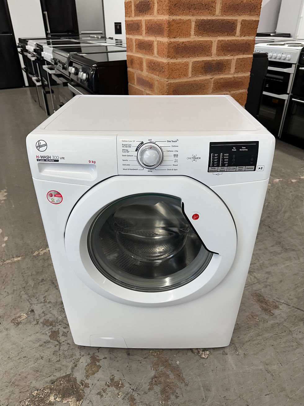 Thumbnail: (784) Hoover 9kg 1400 Spin Washing Machine - H3W492DA4/1-80