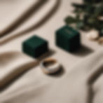 wedding, dark green and beige, minimal, audio vibes, proposal, rings.jpg