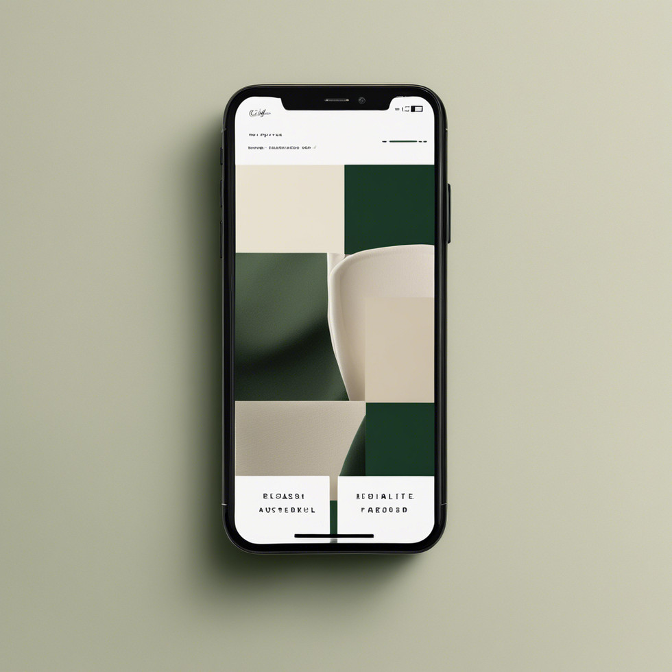 phone with website design