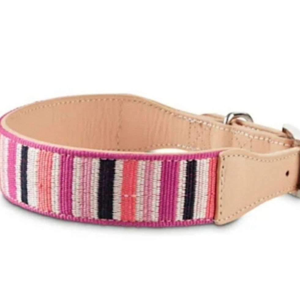 Thumbnail: Bond & Co. Sorbet Striped Dog Collar-Small