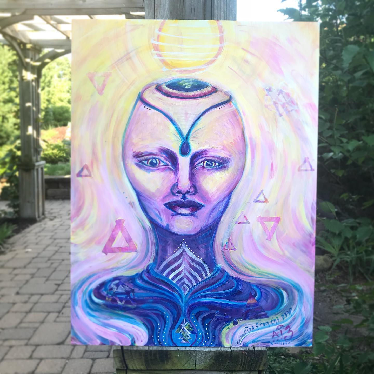 Rise From The Deep, Original Painting