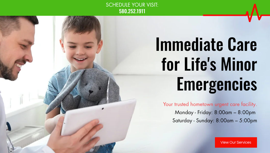 Urgent Med | Immediate Care | 2004 U.S. 81, Duncan, OK, USA logo