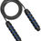 Miniature : Professional Gym Adjustable Jump Rope - Blue