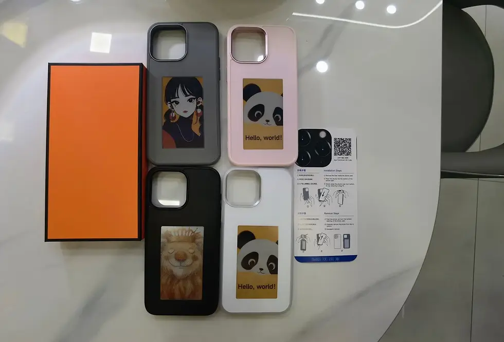 Miniatura: E-ink Screen Projection Screen DIY Phone Case