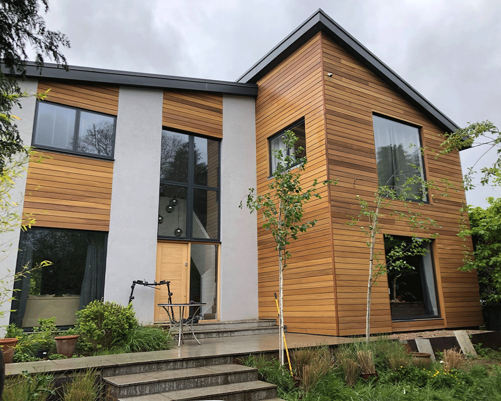 ThermoWood Ayous Modern Build