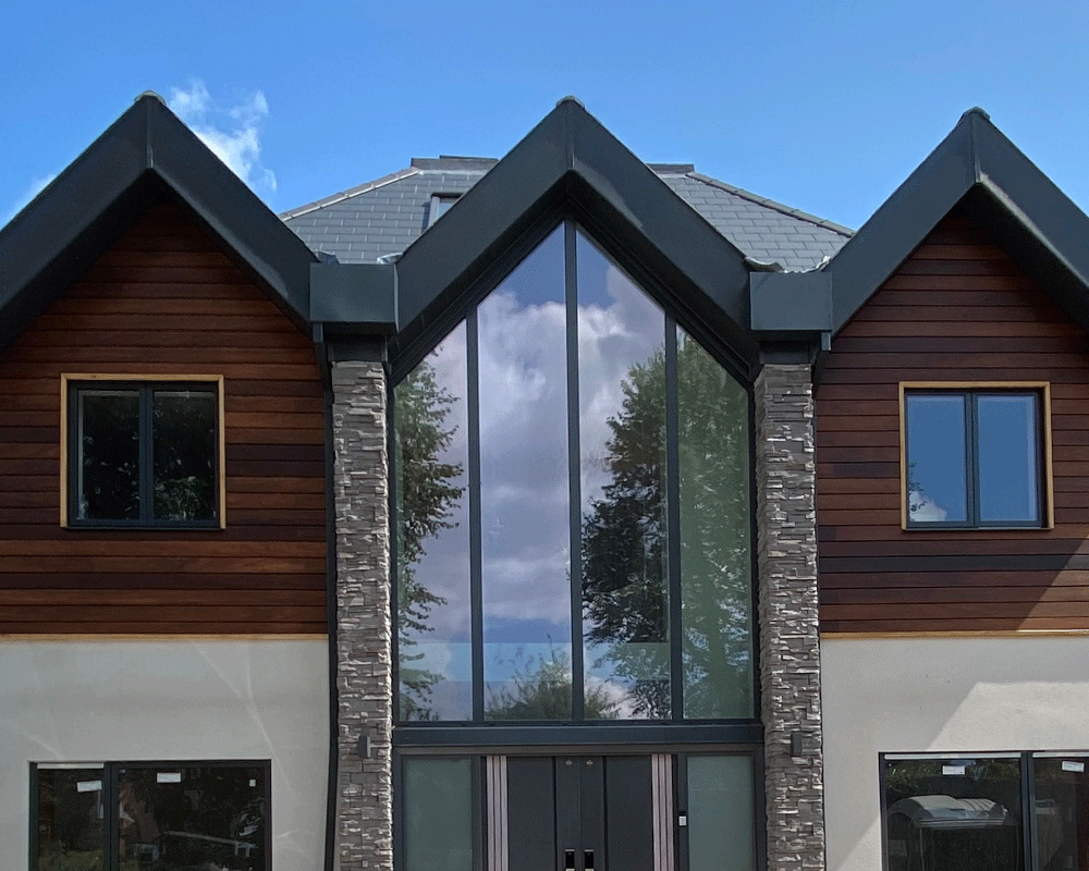 ThermoWood Iroko Front Elevation