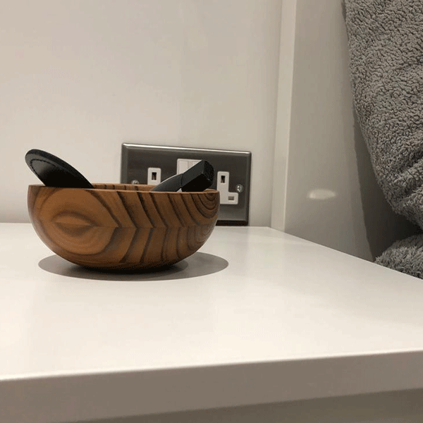 Thumbnail: ThermoWood Pine Bowl