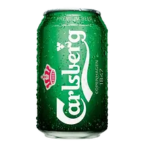 Carlsberg tin can