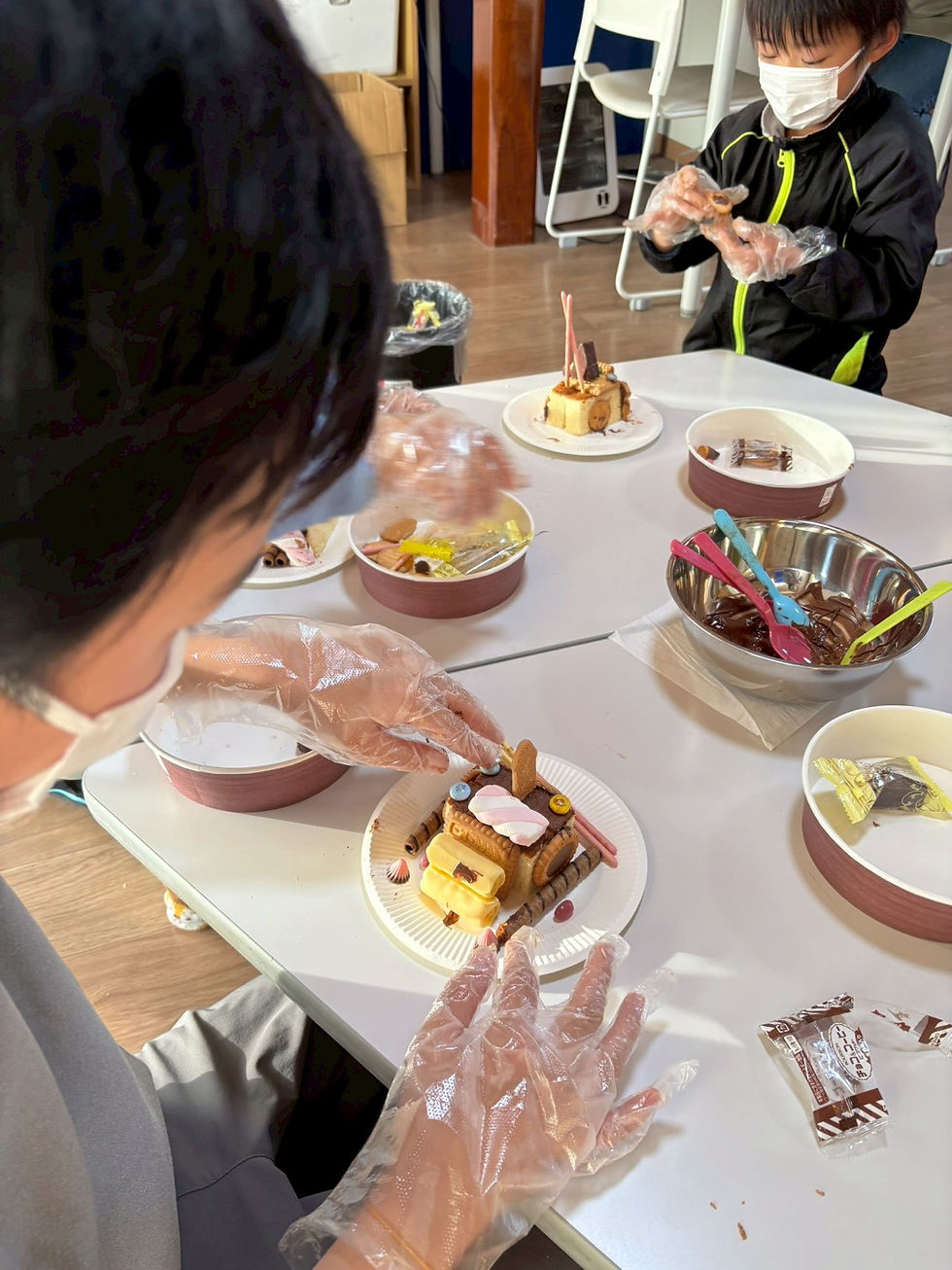 お菓子の家作り