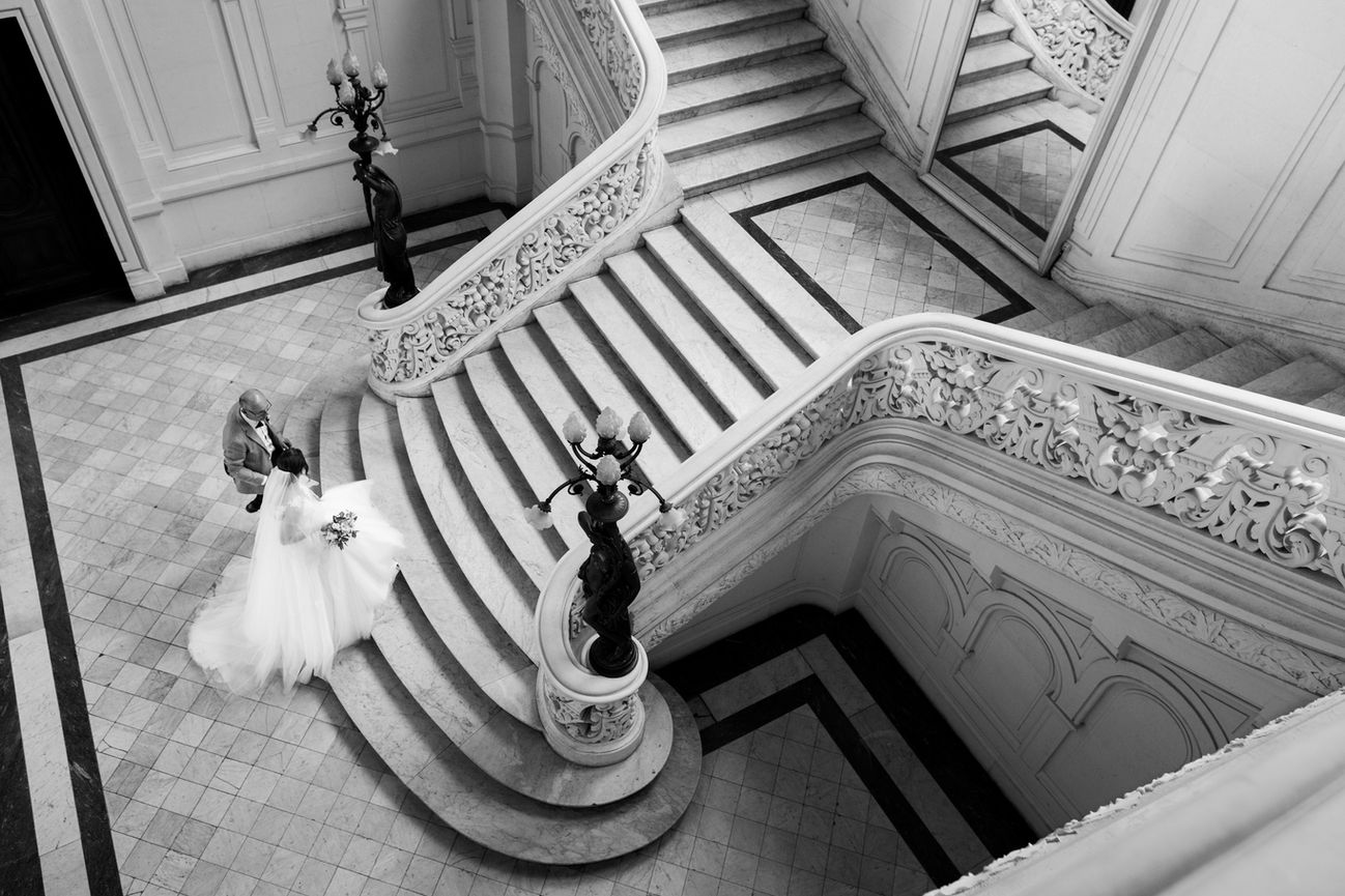 Mariage à la mairie de Poitiers.