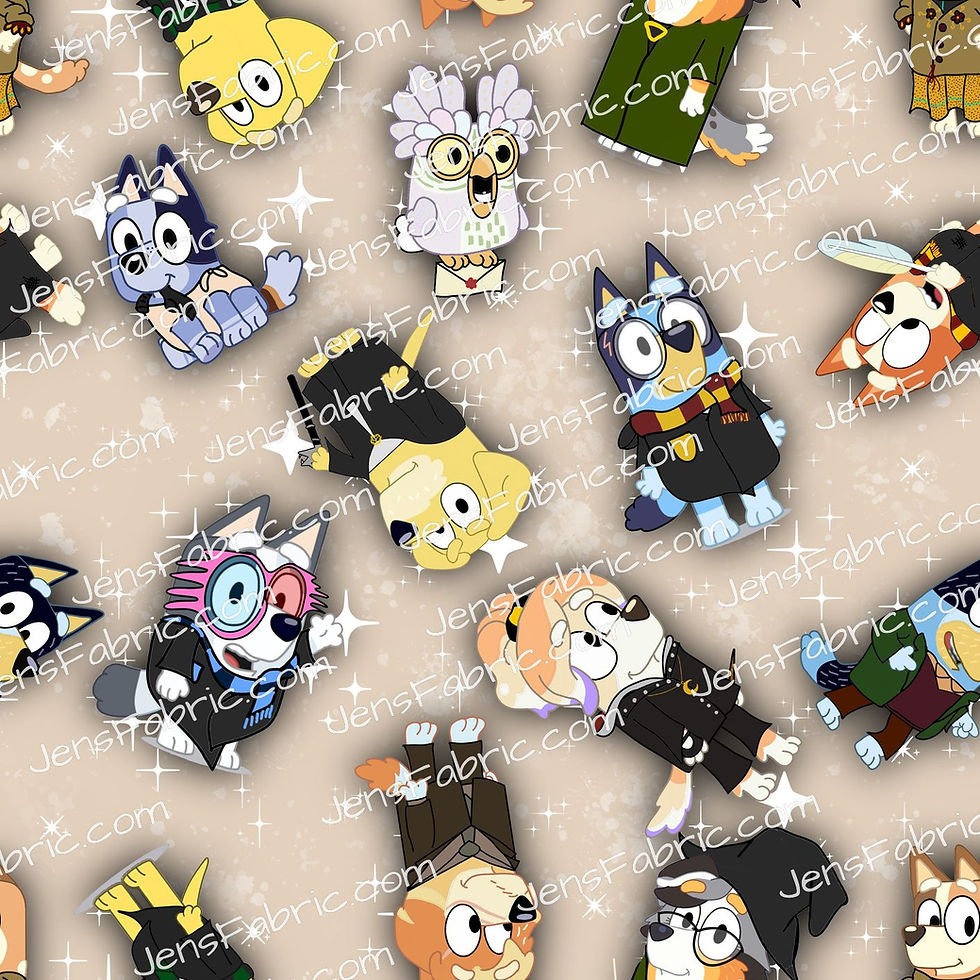 Bluey Harry Potter Mash Toss