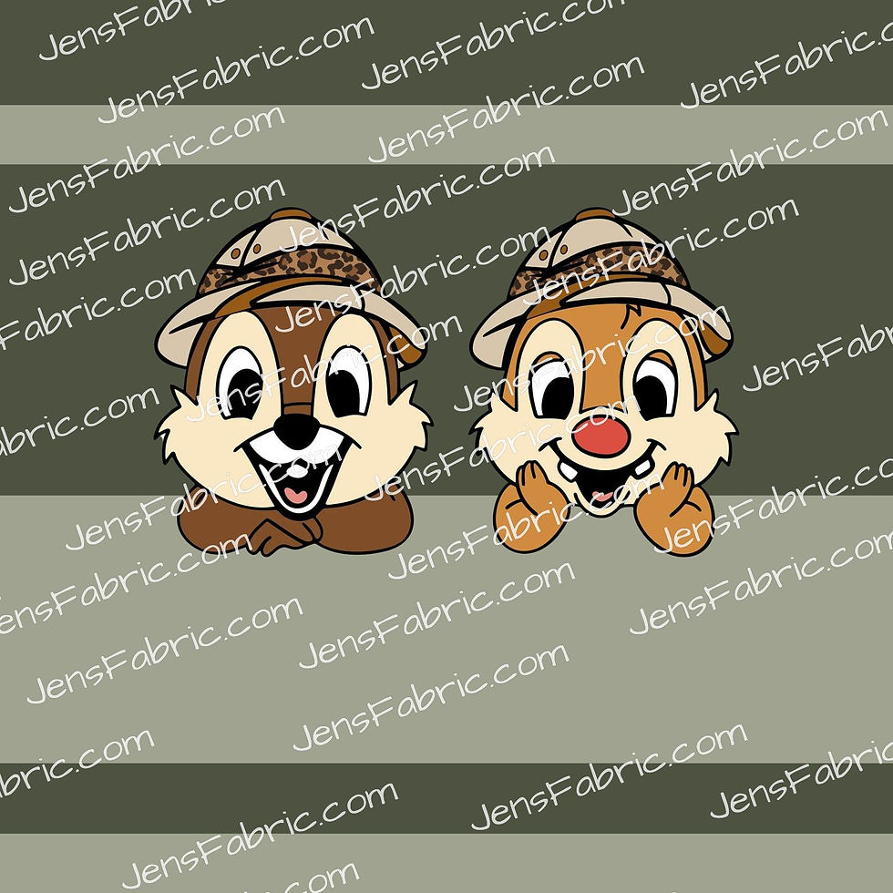 R21 Muted Safari Mouse: Chip and Dale Panel