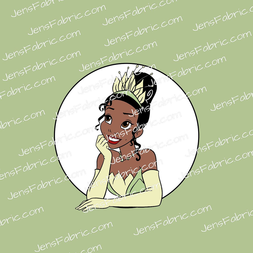 Princess Poses: Tiana Panel 2