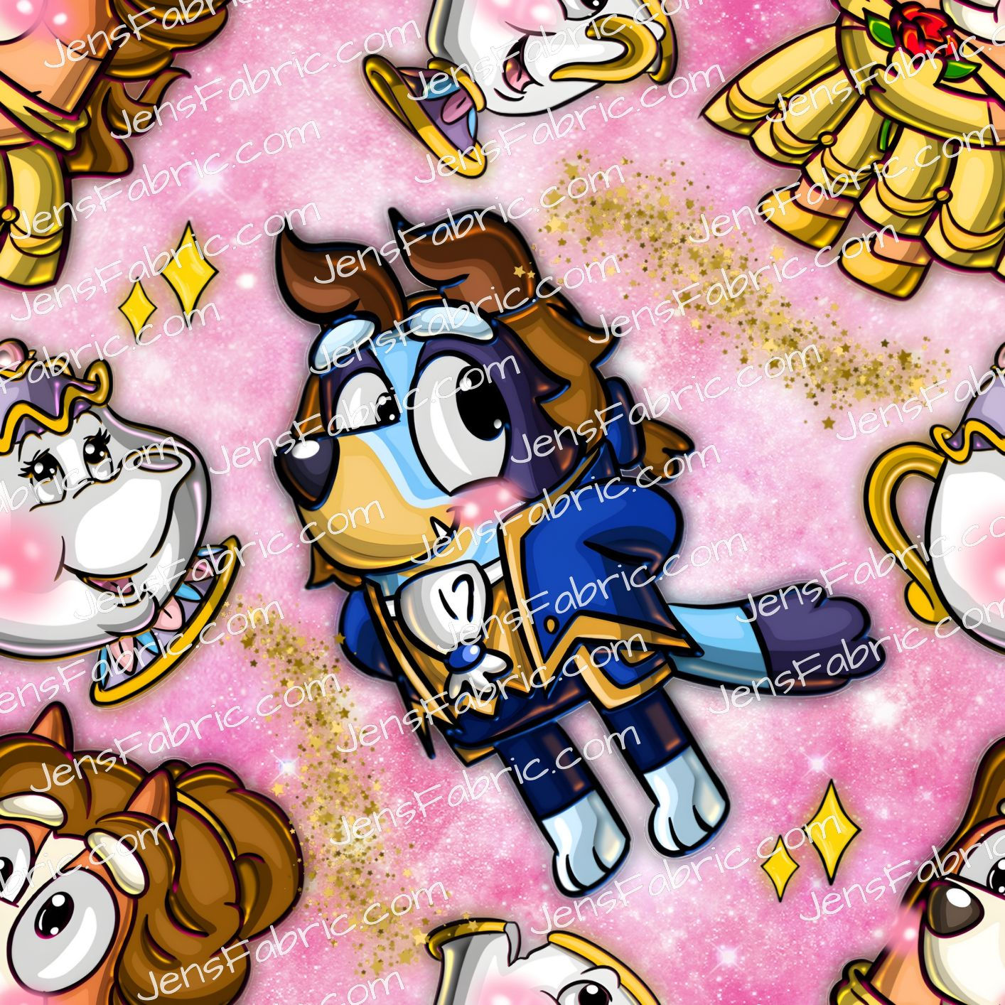 Bluey BATB Mash Toss on Pink