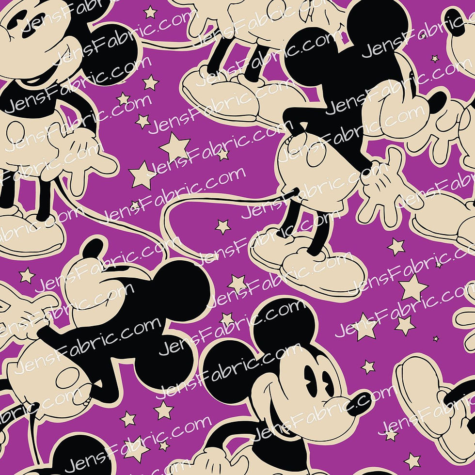 Cherry Fizz: Mickey Mouse Toss on Purple