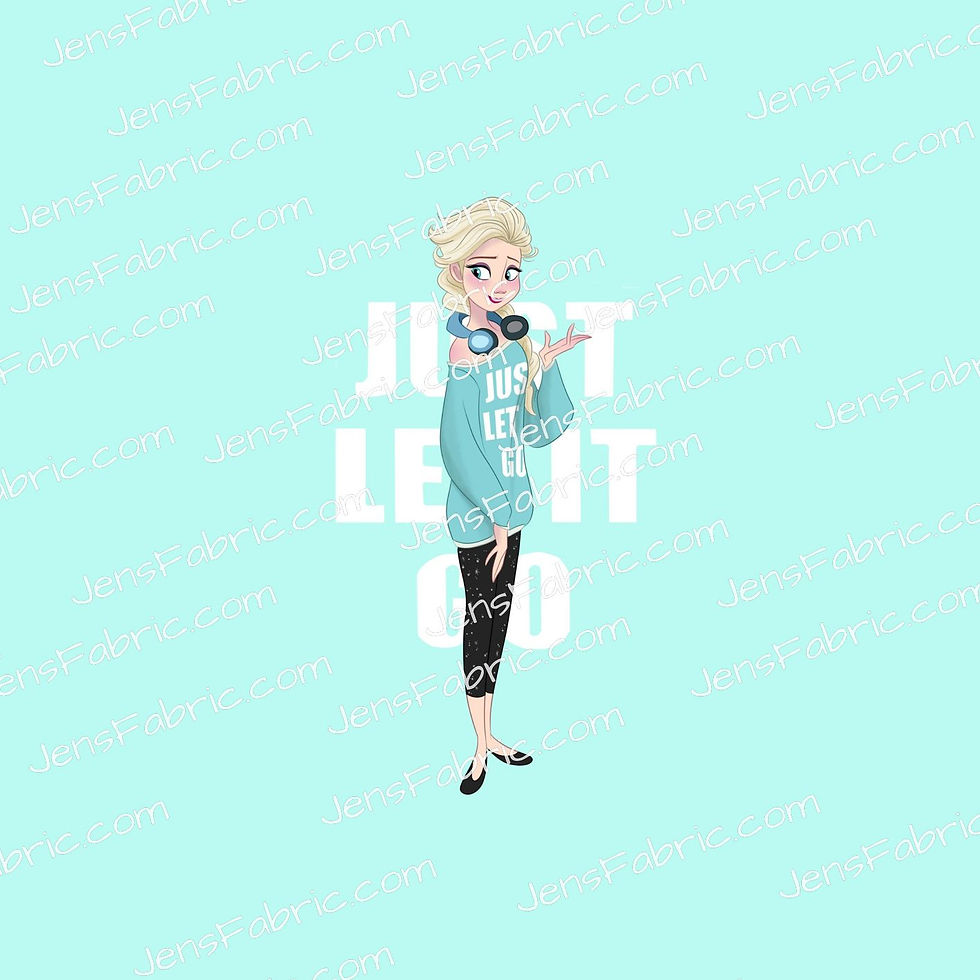 R14 Princess Pajama Party: elsa panel 2